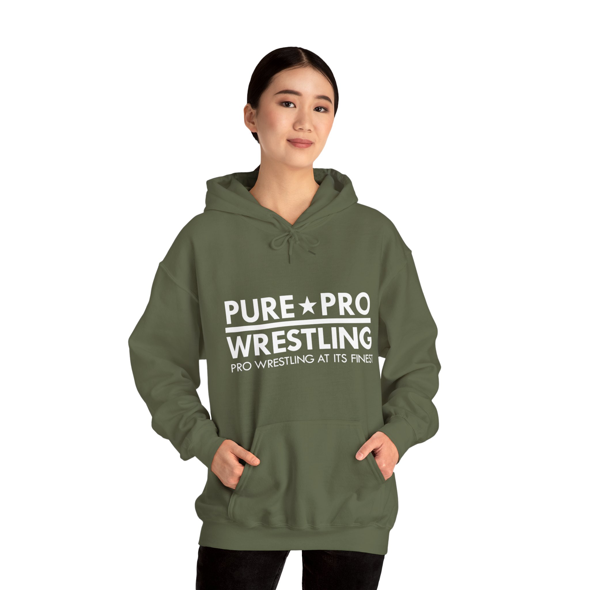 Pure Pro Wrestling - Unisex Heavy Blendâ„¢ Hooded Sweatshirt - Image 45