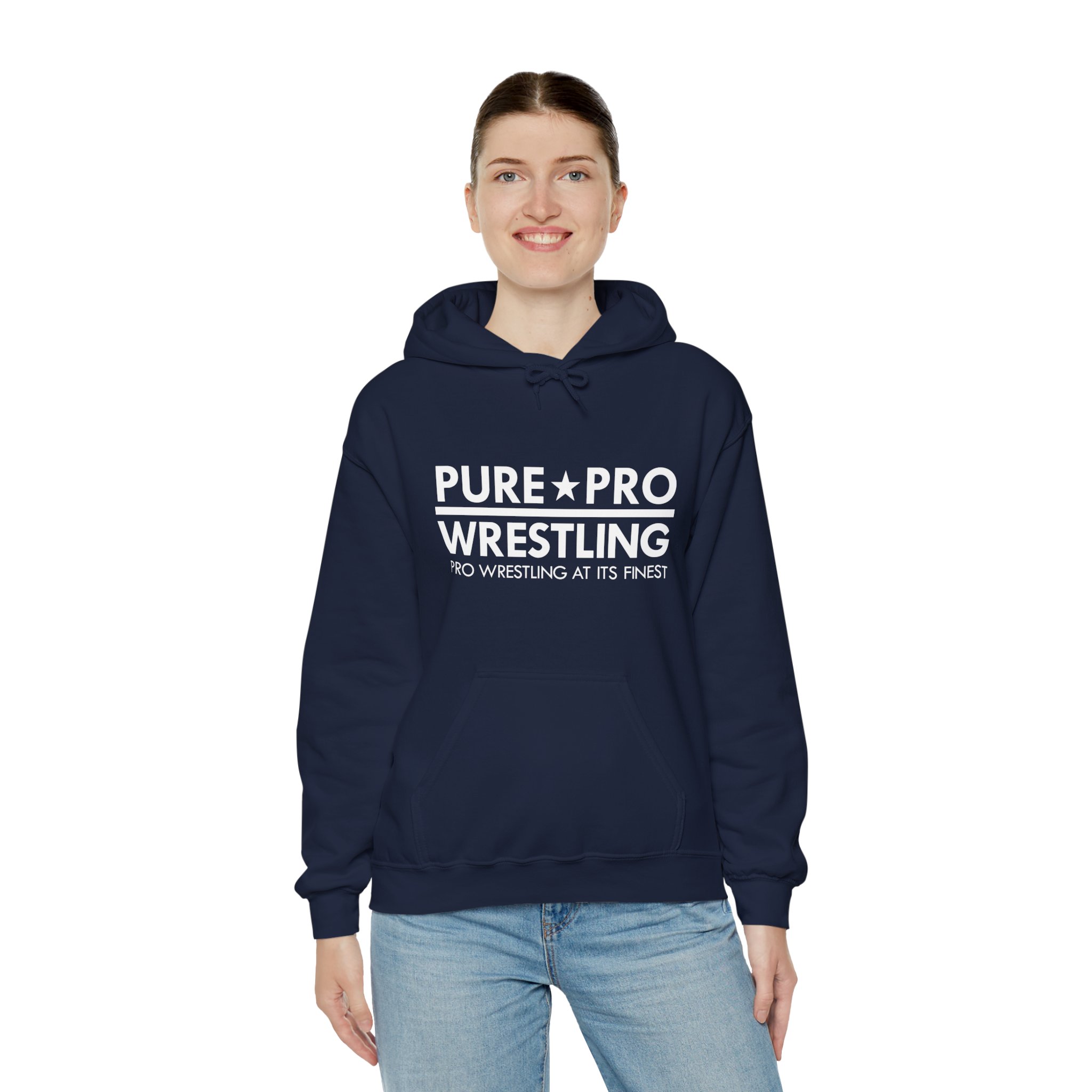Pure Pro Wrestling - Unisex Heavy Blendâ„¢ Hooded Sweatshirt - Image 60