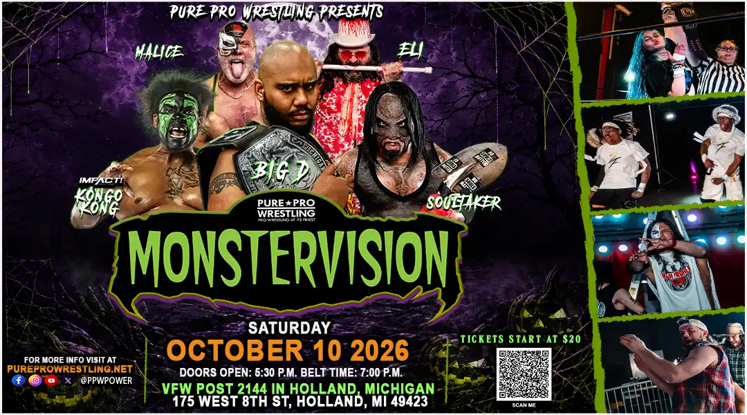 Live Event: MONSTERVISION – Holland, MI – 10-10-2026
