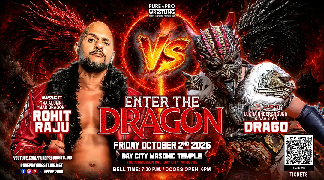 Live Event: ENTER THE DRAGON – Bay City, MI – 10-2-2026