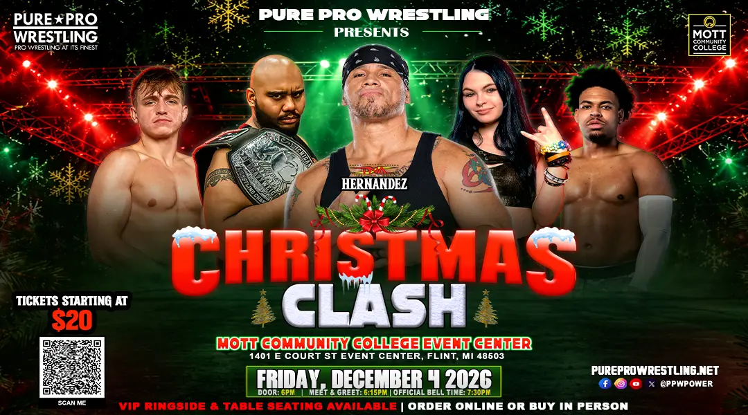 Live Event: Christmas Clash – Mott Community College – 12-4-2026